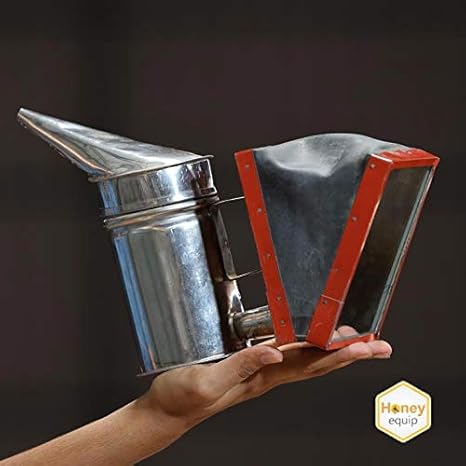 Honey Equip Bee Smoker (Galvanized Iron)
