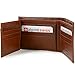 RFID SAFE Alpine Swiss Men’s Leather Wallet Hybrid Bifold with Flipout ID