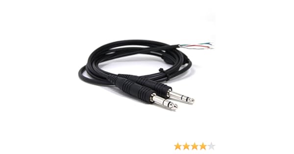 Ancable Aviation Headset Replacement Cable For David Clark Avcomm Pilot