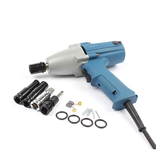 LUBAN Electric Pneumatic Drill 2620.5cm 220V Electric Impact Wrench Sleeve (Rated Voltage: 220V) - Thumbnail 3