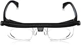 Adlens Adjustable Glasses - 20/20 Vision Eyewear for Men & Women - Farsighted & Nearsighted Non-Prescription Lenses - Variable Focus Glasses for Reading + Driving + Computer Use - By Huntington Labs