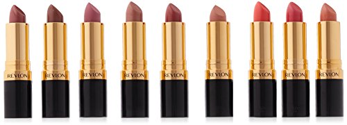 Revlon 9 Super Lustrous Lip Cube Set Nude Edition, 0.15 Ounce