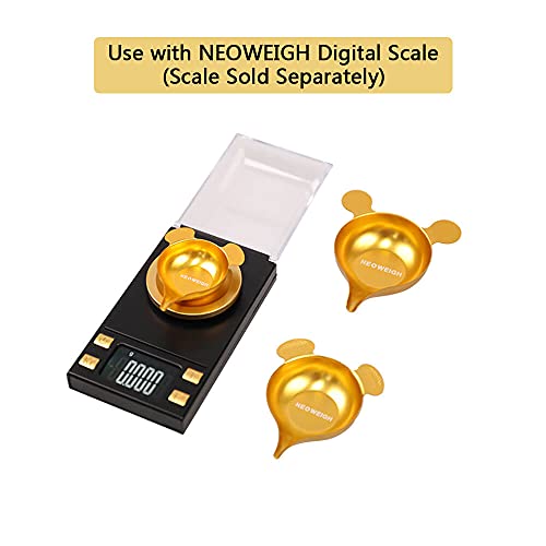 Powder Pans for Reloading, Scale Pan, Narrow Spout, Aluminum Pan Use with Scale, Powder & Liquid