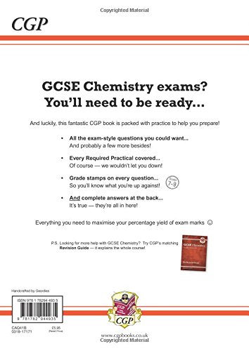[- New Grade 9-1 GCSE Chemistry: AQA Exam Practice Workbook (with answers) (CGP GCSE Chemistry 9-1