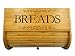 Cookbook People Original Rolltop Bread Box Bamboo Storage Bin