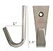 IKEA - BLECKA Hook, nickel plated (X4) 1 1/2