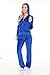 Womens Comfortable and Stylish Velour 2 Piece Tracksuit Set