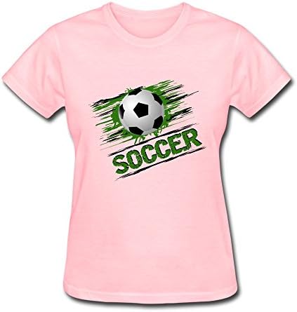 Van Women's Soccer Crack Design Pictures Game World Cup T Shirts XS Pink
