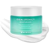 MIZON Cicaluronic MOISTURIZER Centella Asiatica and Hyaluronic Acid Shea Butter Rich moisturizer Soothing Hydrating Korean Skincare (1.69 fl oz/50ml)