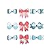 Sizzix Thinlits Die Set Bows, Mix & Match by Katelyn Lizardi (9-Pack), Multicolor