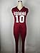 Crazy Women's Sexy Letter Hoodie Bandage Sport Jumpsuit Romper Clubwear-wine-M