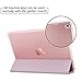 INFILAND Air 2 Case - Ultra Slim Smart-Shell Stand Cover with Translucent Frosted Back Protector (with Auto Wake/Sleep) for Air 2 9.7 Inch Tablet, Rose Gold