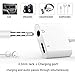Headphone Adapter for iPhone 11 Aux Audio to 3.5 mm Dual Jack 2 in 1 Earphones Connector Adapter Compatible for iPhone 7/7Plus/8/8Plus/X/11/XS/XS MAX Dongle Accessory Connector Support All iOS Systemthumb 4