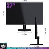 Cooler Master GA271 27 inch QHD 100Hz Gaming Monitor VA Adaptive Sync HDMI DP view 3