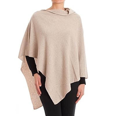 DALLE PIANE CASHMERE - Poncho Cashmere Blend - Made in Italy DALLE PIANE CASHMERE - Poncho Cashmere Blend - Made in Italy