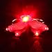 Generic 10 Pack 1400MCD Mini LED Flashlight Torch Light Lamp Keychain Red Light