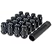 Black Spline Drive Lug Nuts 12x1.5 16pcs