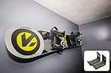 Naked Snow | Snowboard Display Wall Rack | Powder Coat Black | StoreYourBoard