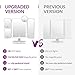 EASEHOLD Makeup Vanity Mirror, Ultra-Thin Portable Trifold Mirror with 38 LED Lights, 2x/5x/10x Magnifying, 180°Free Rotation, Touch Screen Switch, Dual Power Supply, for Table Desktop, New Version 3