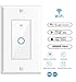 Smart Light Switch with Dimmer - No Hub Required - Control Lights from Phone via Wi-Fi, has Timer Function, Control Your Fixtures From Anywhere, Compatible With Alexa, Google Home