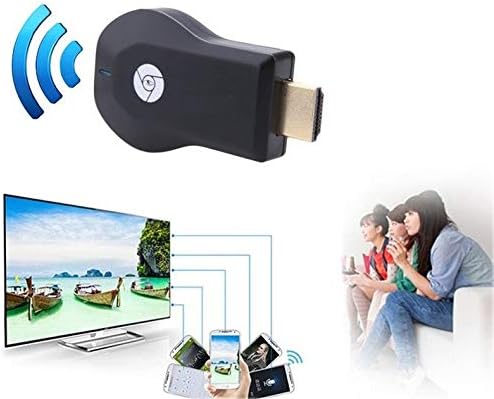 Sprinto RX-V4 HDMI Streaming 1080p Wi-Fi Receiver/DLNA/Airplay Mirror/Cast Screen for All Smartphone Device (Assorted Colour)