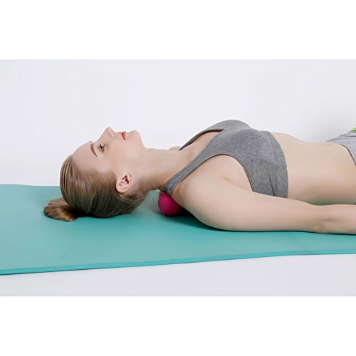 Massage Ball Yoga Lacrosse Ball for Myofascial Release, Trigger Point Therapy, Muscle Knots, Deep Tissue Massage, Crossfit, Trigger Point and Yoga Therapy