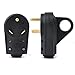 Leisure Cords 30 AMP Male RV Receptacle Plug Electrical Plug Adapter with Handle (30-Amp Male)