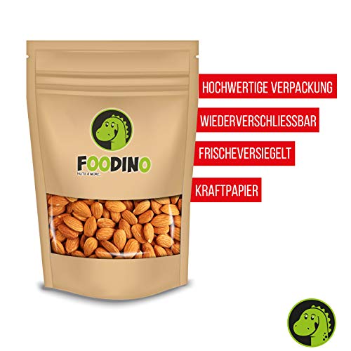 Mandeln mit Haut ganz Mandelkerne ohne Schale Mandel naturbelassen ungesalzen süß ungeschwefelt 100% Natural 500g - 5kg… – Bild 4