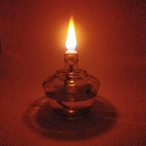 Labbest Alcohol Burner 250ml/8.5 oz Glass Bunsen Lamp with 6 Cotton 6inch Wicks, 1 Cap and Funnel for Laboratory, Classroom or Home Scientific Equipment - Thumbnail 3
