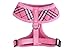 PUPTECK Soft Mesh Dog Harness and Leash Set Pet Puppy Cat Comfort Padded Vest No Pull Harnesses, Pink, M