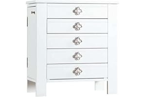 Hives and Honey Emma Jewelry Organization Storage Chest, White