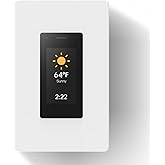 Smart Dimmer Switch with Touchscreen, ORVIBO Matter-Certified Single Pole Wi-Fi Dimmable Light Switches, Works with Alexa & G