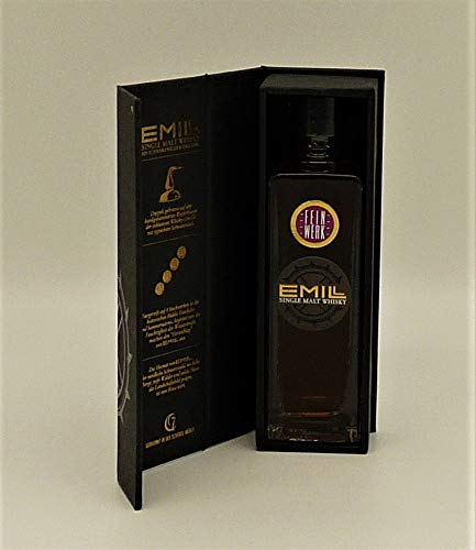 Scheibel - FEINWERK - EMILL Single Malt Whisky 42% vol. 1x0,05L in GP MINIATUR – Bild 3