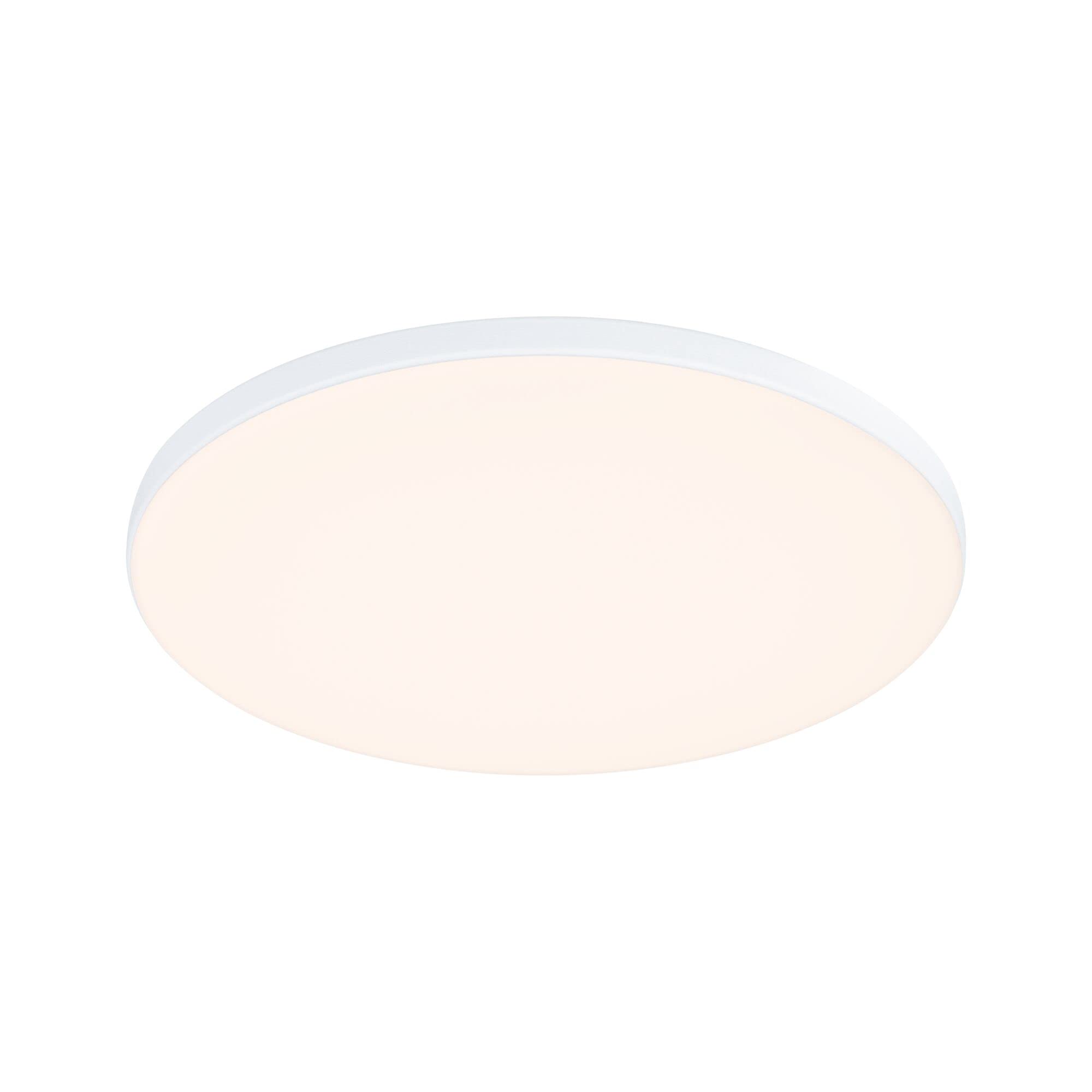 Paulmann 79940 recessed LED panel Veluna VariFit Edge 160mm round Warm white White Plastic Lighting system 3000K