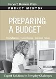 Preparing a Budget (Pocket Mentor)