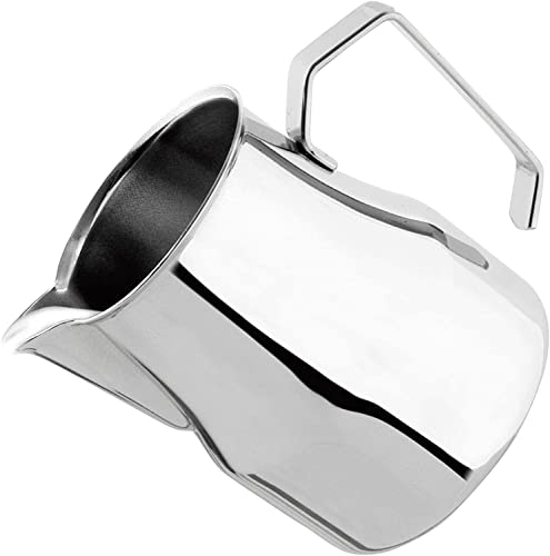 Motta Stainless Steel Frothing Pitcher with Europa Rounded Spout, 8.5 oz. — image 1