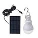 Fang Sky Solar Panel Powered LED Light Bulb Portable 15W 110lm Lamp Outdoor Hiking Camping