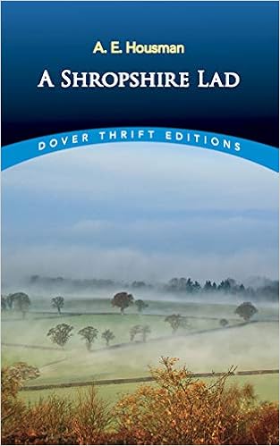 A Shropshire Lad Dover Thrift Editions A E Housman 9780486264684 Amazon Com Books