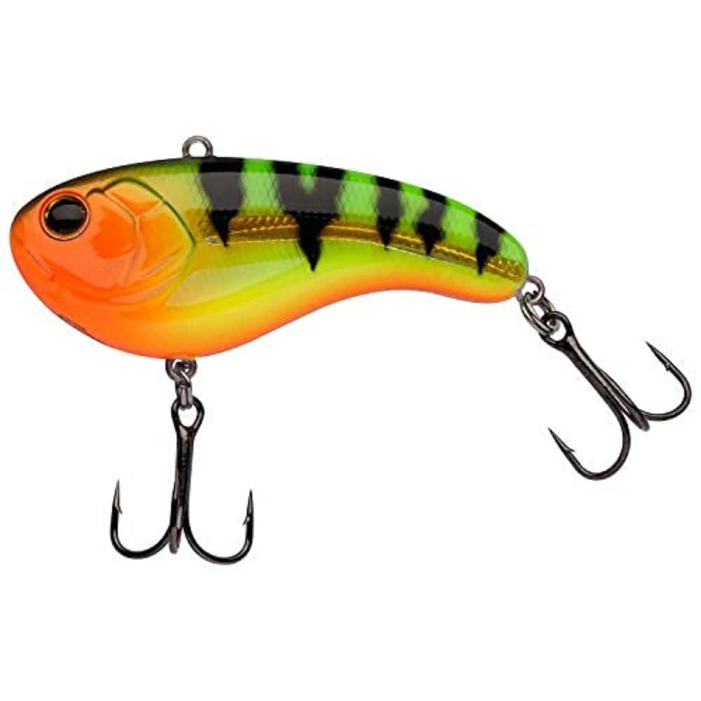 Berkley Flatt Shad, Fishing Hook, Hard Lures, PredatorFishing, Perch, Pike, Zander, Unisex, Firetiger gold, 11g | 50mm