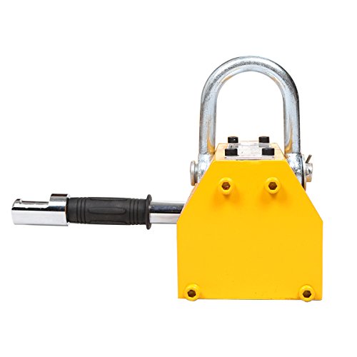 Goetland 660 LBS 300 KG Metal Steel Magnetic Lifter N42-45 Neodymium Magnet Lift Heavy Duty Hoist Shop Crane