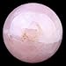 banshren Natural Carved 50mm Pink Rose Quartz Sphere Ball Healing Crystals