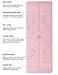 YAWHO Yoga Mat Fitness Mat Eco Friendly Material SGS Certified Ingredients TPE Specifications 72” x 26” Thickness 1/4-Inch Non-Slip Extra Large Yoga Mat with Carry Bag (Light Pink)thumb 1