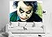 Poster - Joker Mural Decoration - Heath Ledger Batman The Dark Knight Clowns Movie Gotham Villain DC Comic DC Universe Wallposter Photoposter (55 Inch x 39.4 Inch / 140 x 100 cm)