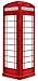 Wall Pops WPE0649 WPE0649 London Phone Booth Dry Erase Wall Decal