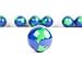 World Stress Ball Earth Stress Relief Toys Therapeutic Educational Balls Bulk 1 Dozen 2