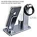 YoFeW Charging Stand for Apple Watch Charger Stand Aluminum Dock Station Compatible for iWatch Apple Watch Series 4/3 / 2/1/ AirPods/iPhone X/XS/XS Ma /8 / 8Plus / 7/7 Plus /6S /6S Plus