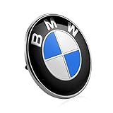 Haocc Loud 74mm BMW 2 Pin Replacement Badge Emblem Logo for BMW E46 E90 E82 1 3 TRUNK EMBLEM 1pc