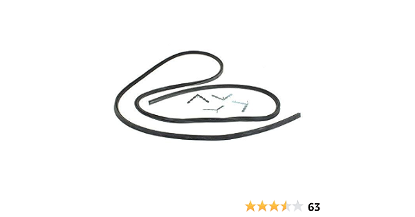 Amazon.com: Sello universal de 4 caras para puerta de horno de goma, color  negro : Hogar y Cocina