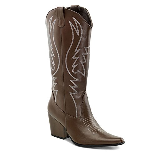 3 inch heel cowgirl boots