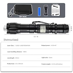 HILIMSE Laser Pointer 3000 High Lumens Tactical